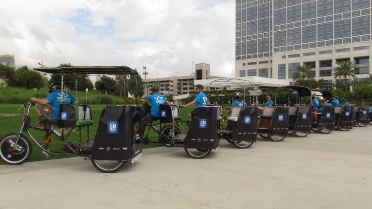 GM Pedicab Sponsorship