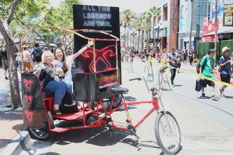 Shadowhunters Pedicab Sponsorship